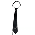 Black Cross Chain Necktie