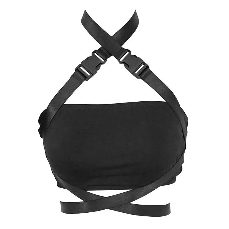 Strap Buckle Top