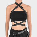 Strap Buckle Top