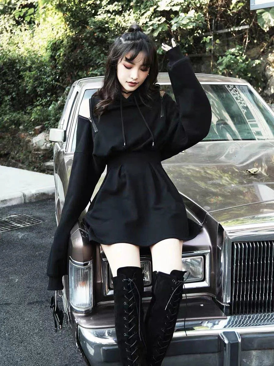 Sweatshirt Slim Dress