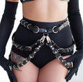 Leather Harness Belt