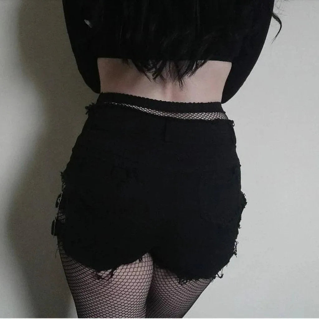 Buckle Strap Shorts