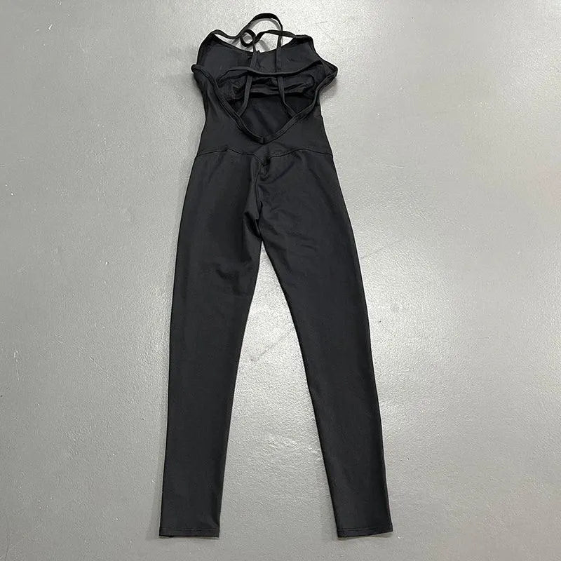 Backless Yoga Onepiece Jumsuits