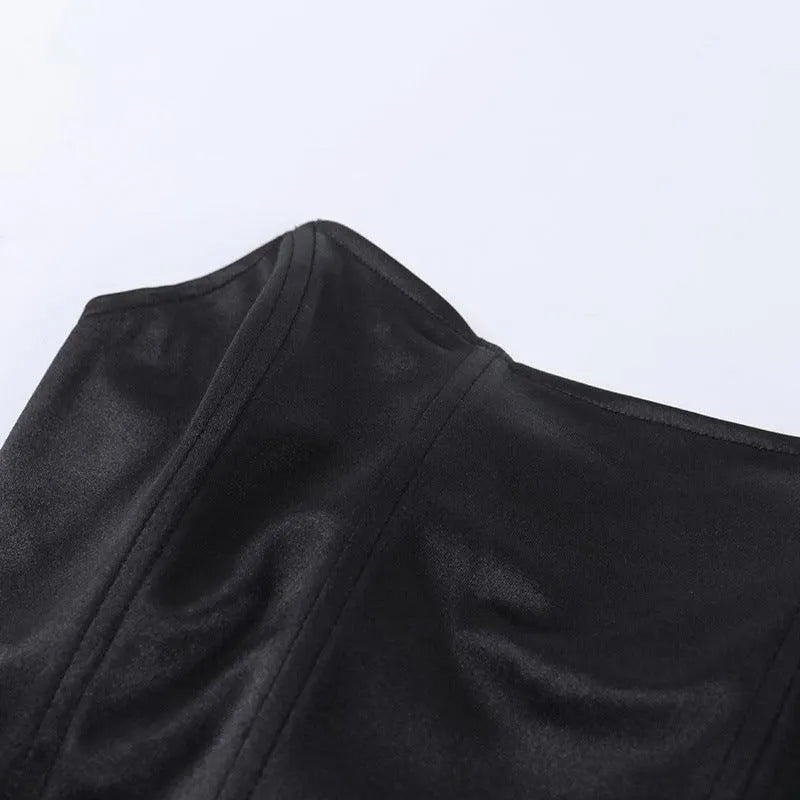 One Neck Sleeveless Slim Top