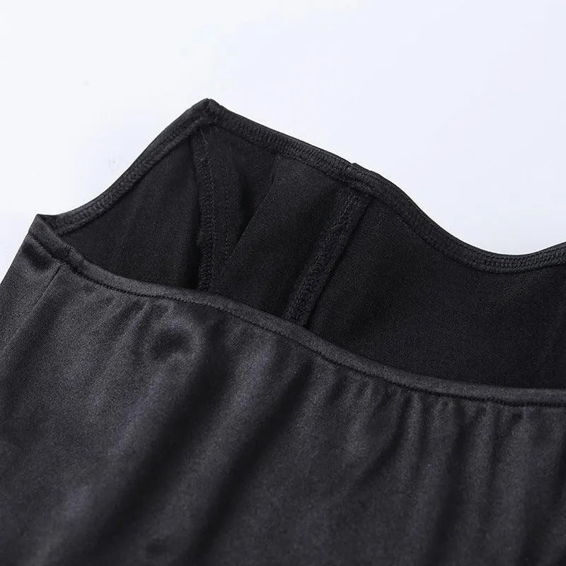One Neck Sleeveless Slim Top