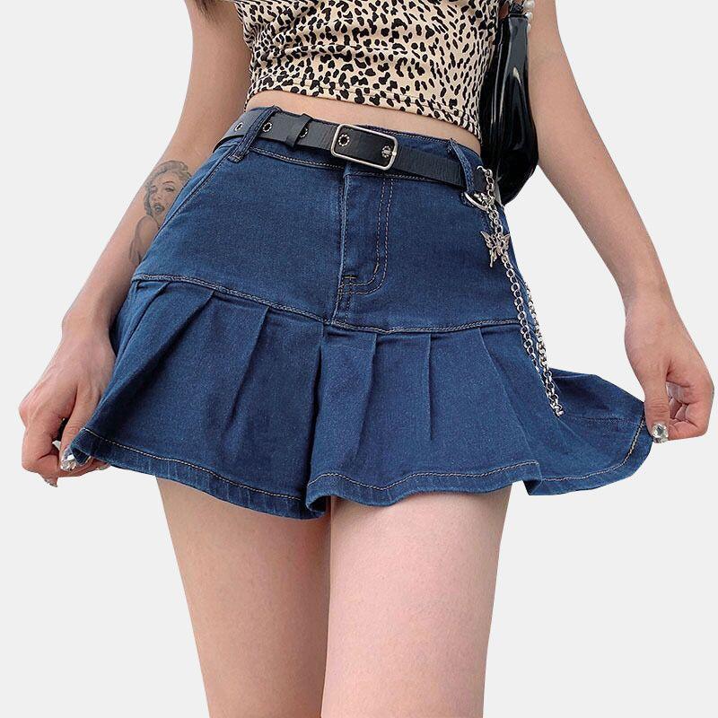 High Waist Ruffle Skirt