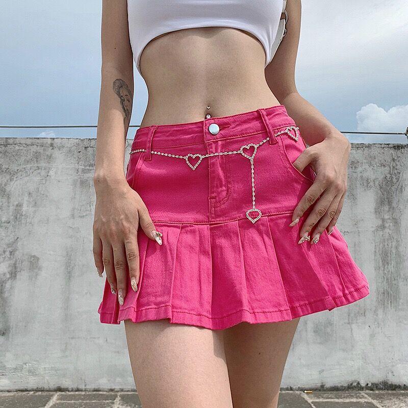 High Waist Ruffle Skirt