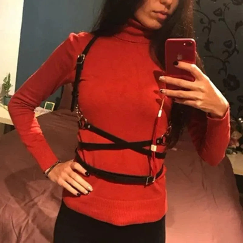 Adjustable Body Garter Harness