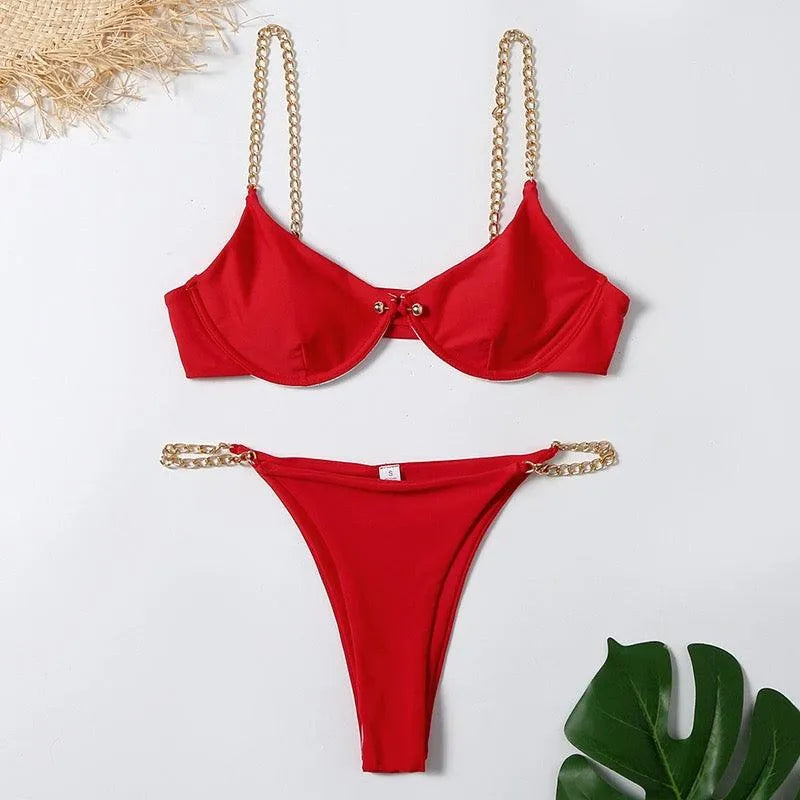 Beach Party Chain Bikini
