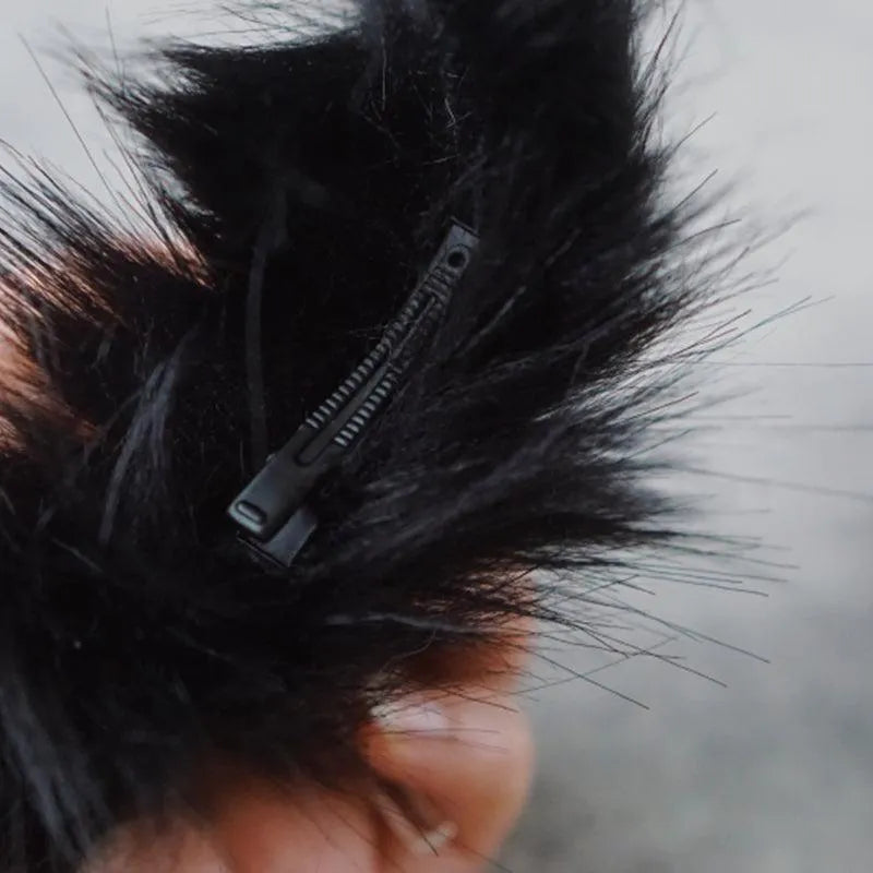 Chain Cat Ear Hairpin and Hairband