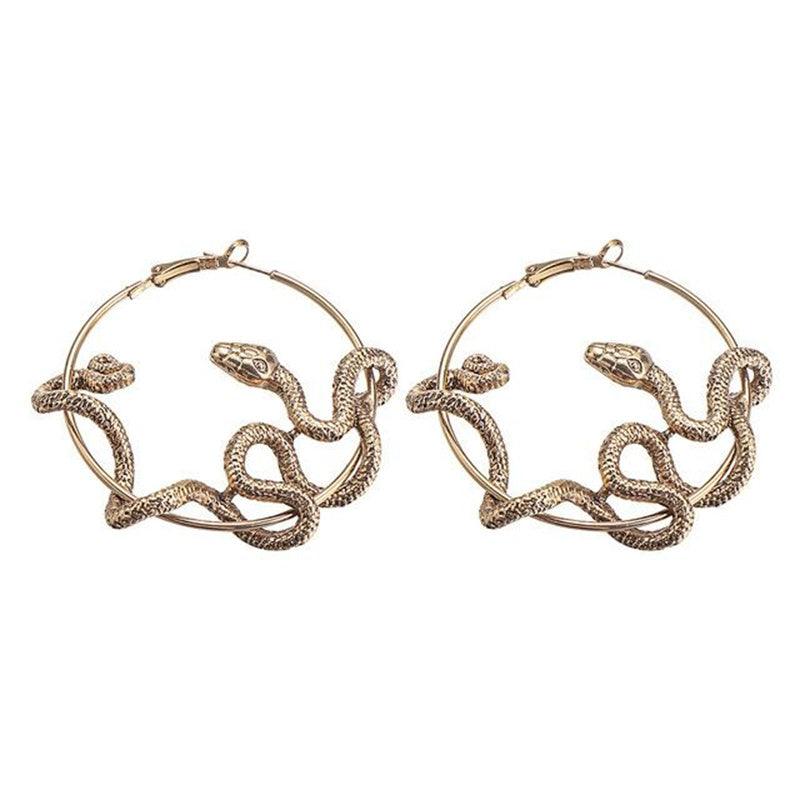 Temperament Snake Earrings