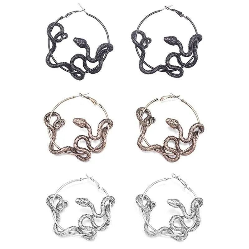 Temperament Snake Earrings