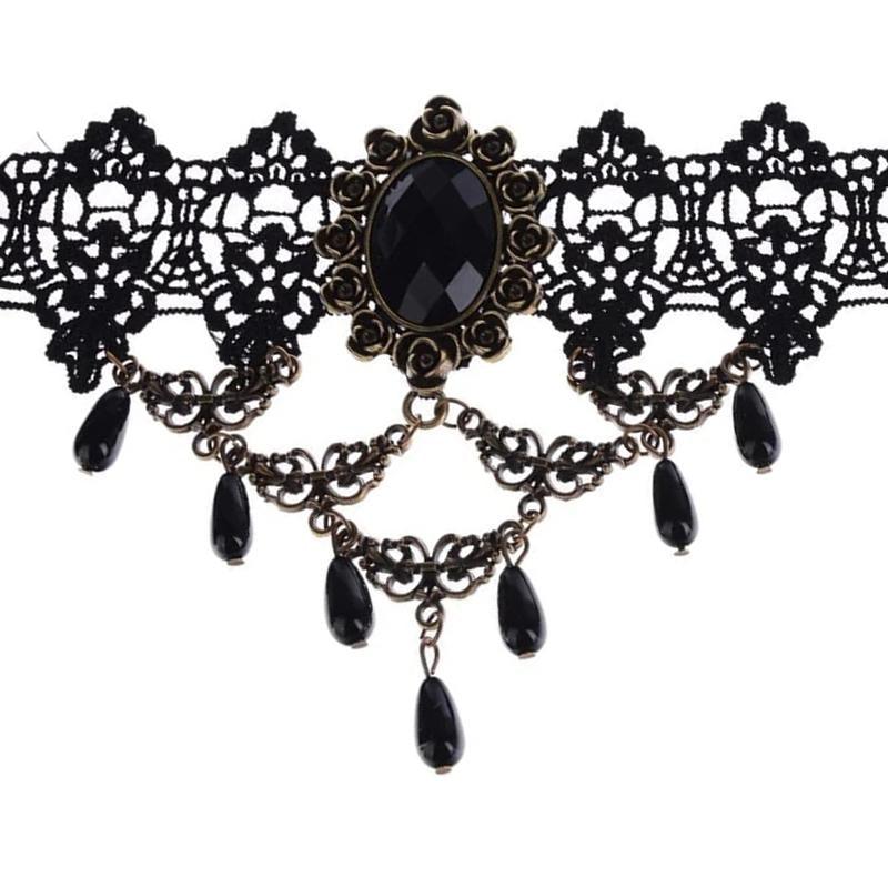 GOTHIC TASSEL CHOKER