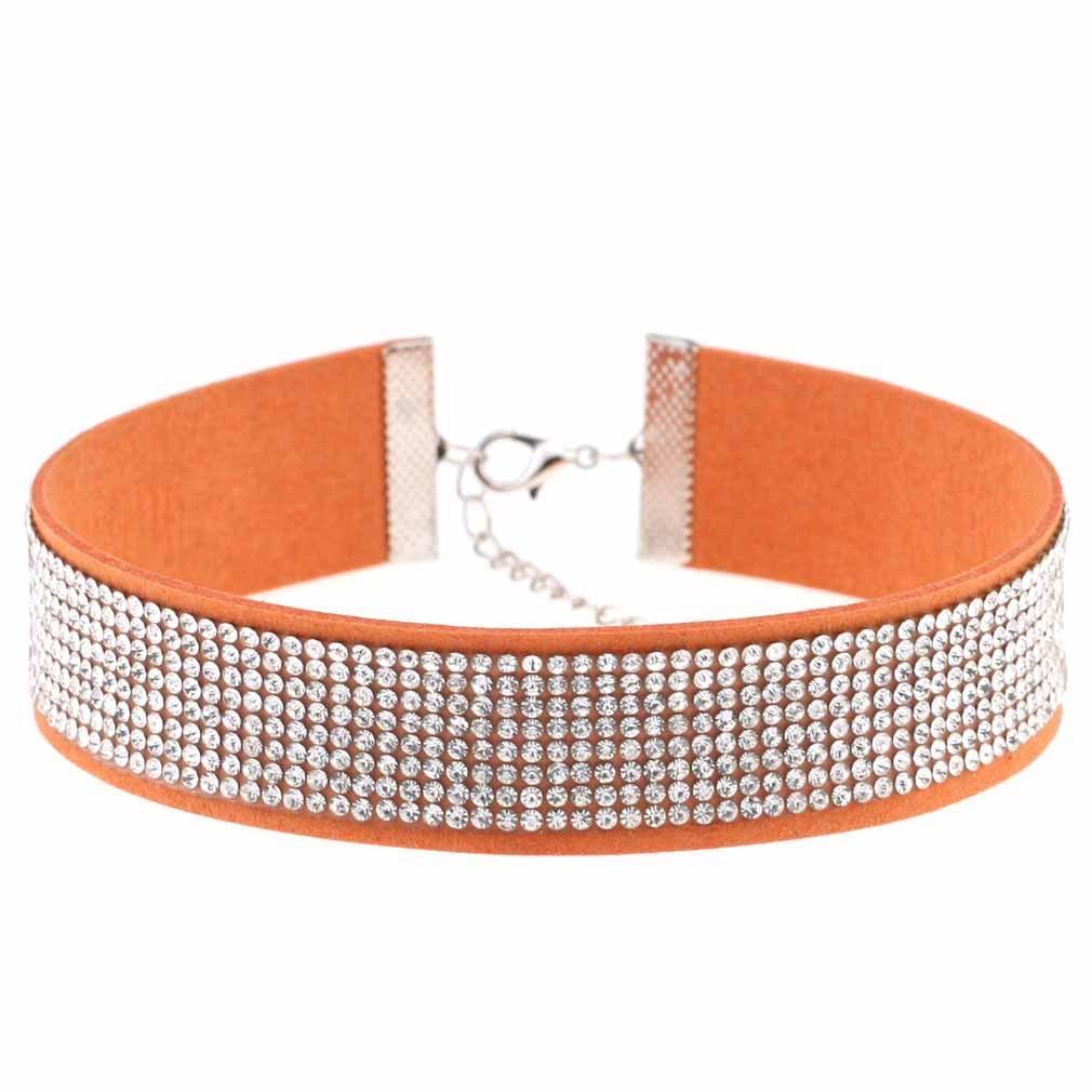 Rhinestones Choker