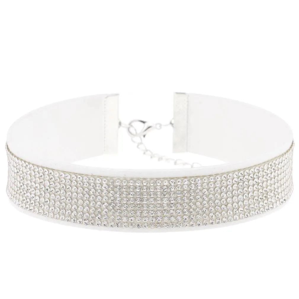 Rhinestones Choker