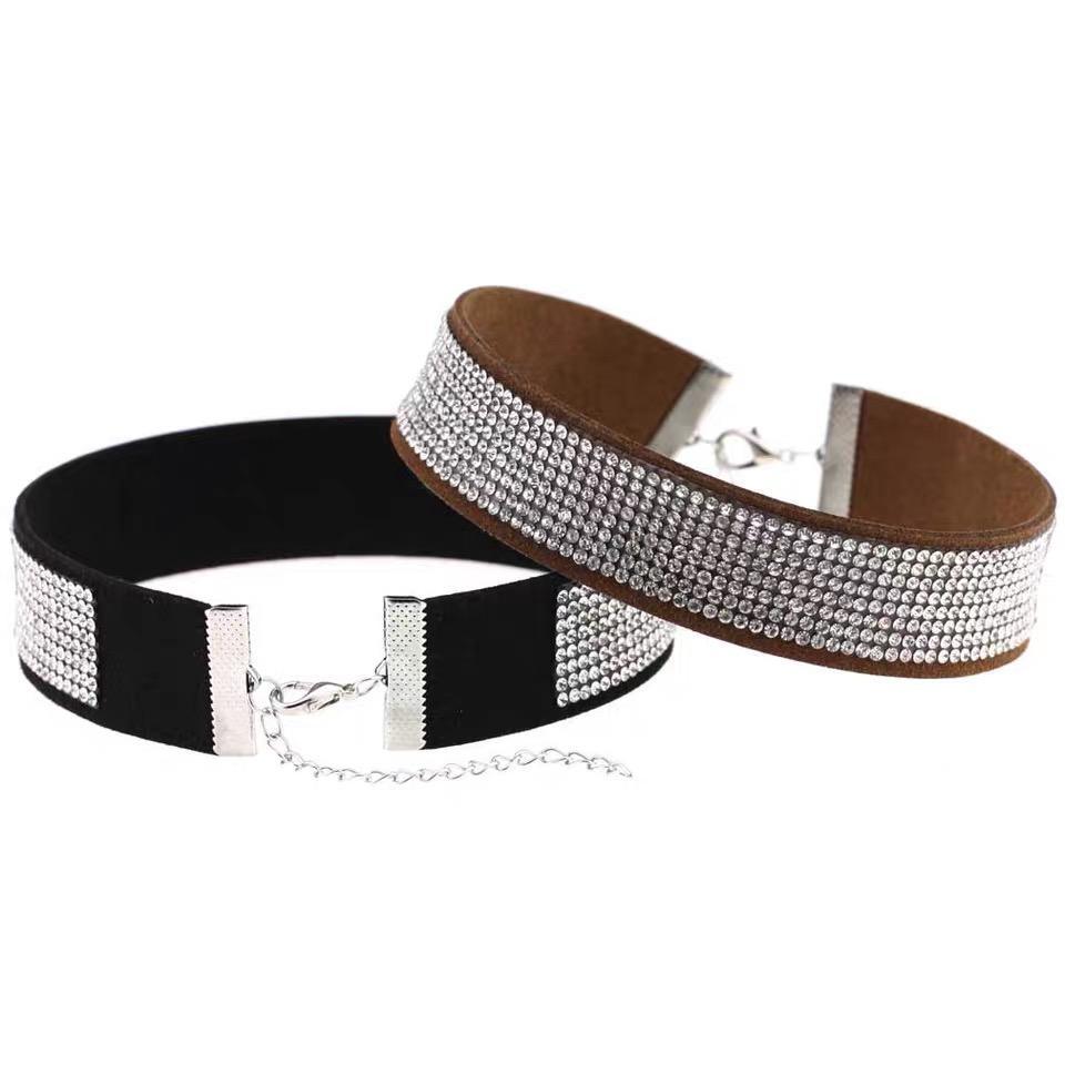 Rhinestones Choker