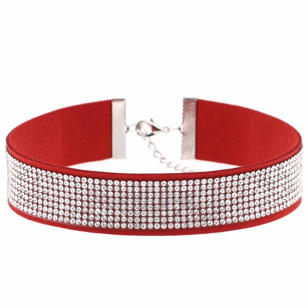 Rhinestones Choker
