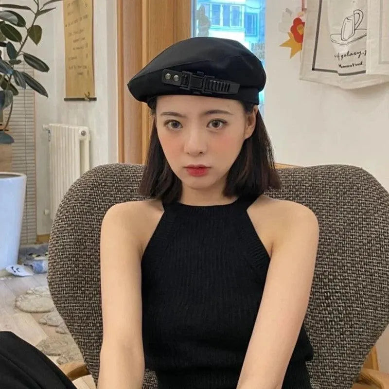 Retro Tactical Function Beret Hat