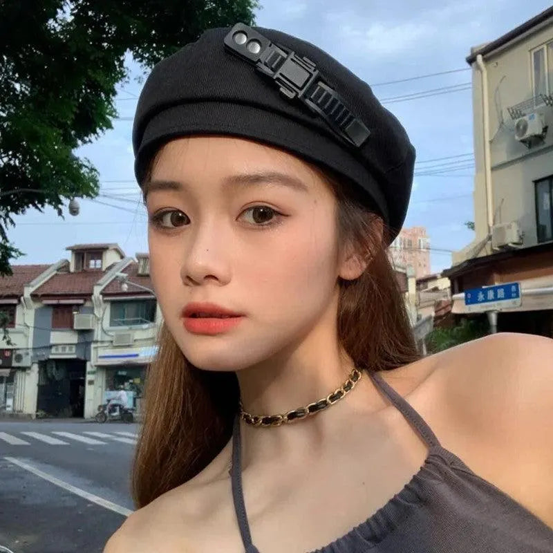Retro Tactical Function Beret Hat