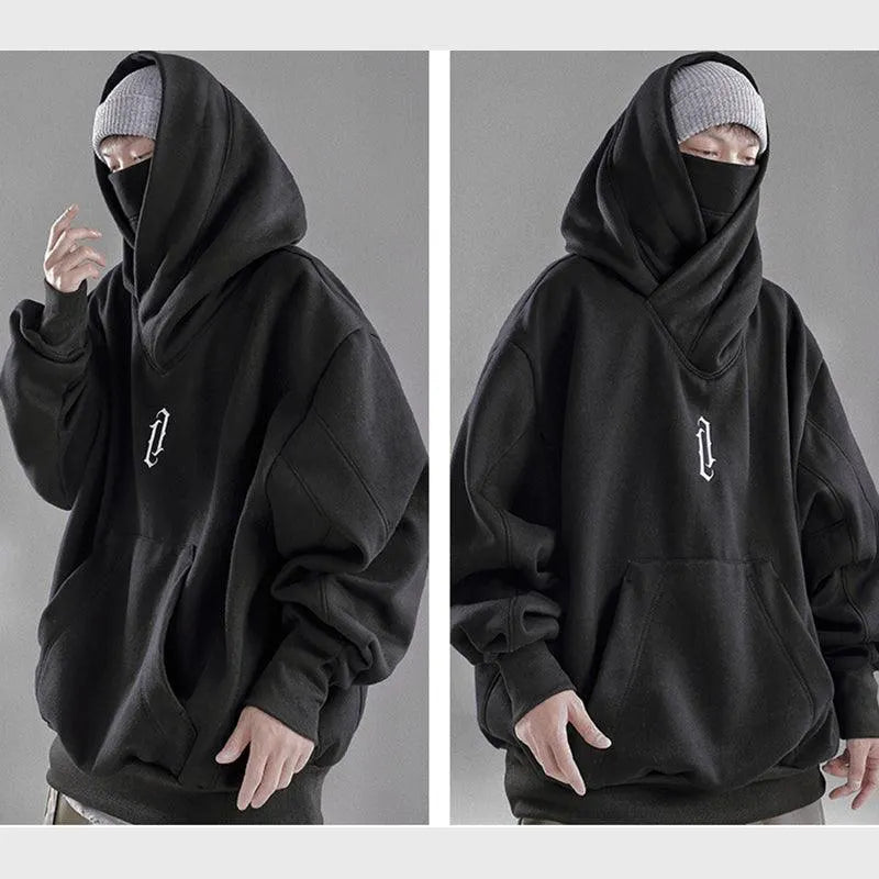 High Neck Oversize Hoodie