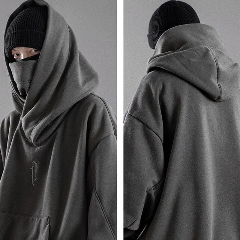 High Neck Oversize Hoodie