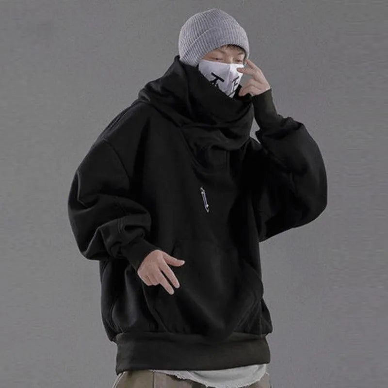 High Neck Oversize Hoodie