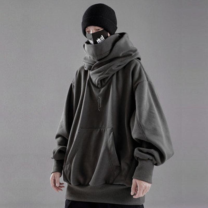 High Neck Oversize Hoodie