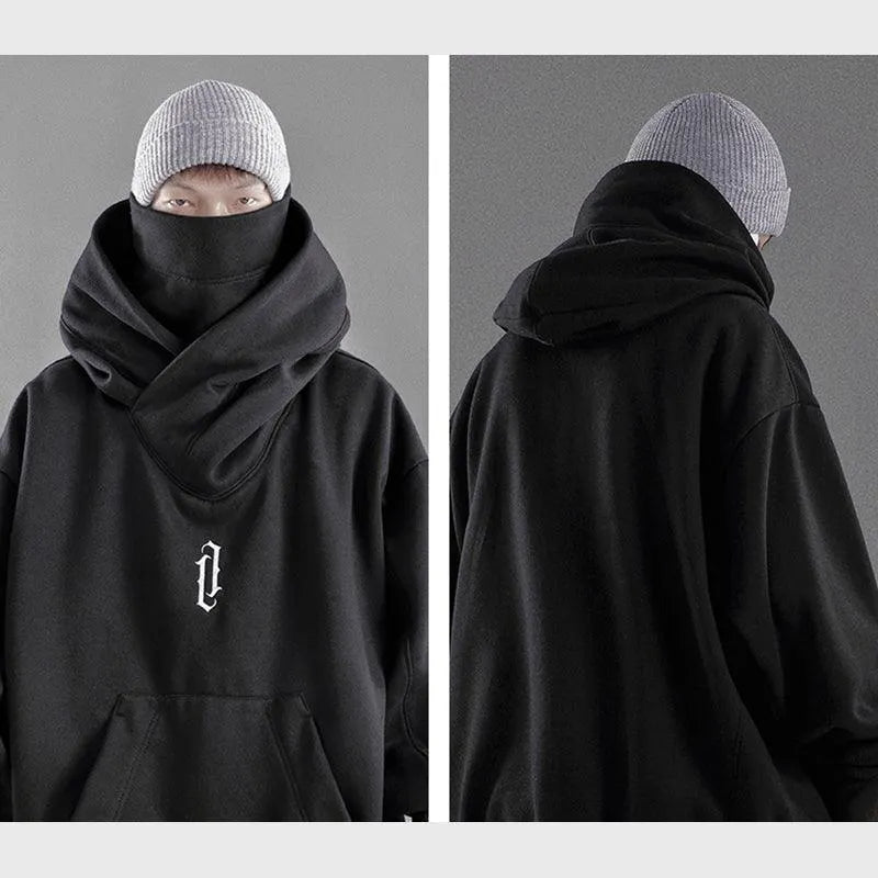 High Neck Oversize Hoodie