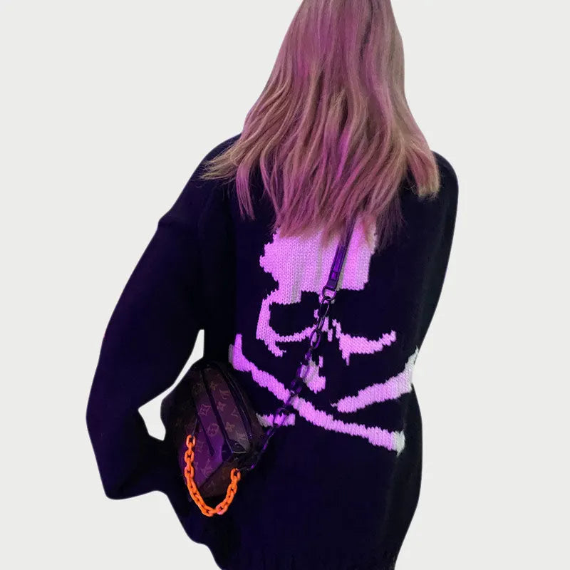 Start From The Dark Skeleton Sweater