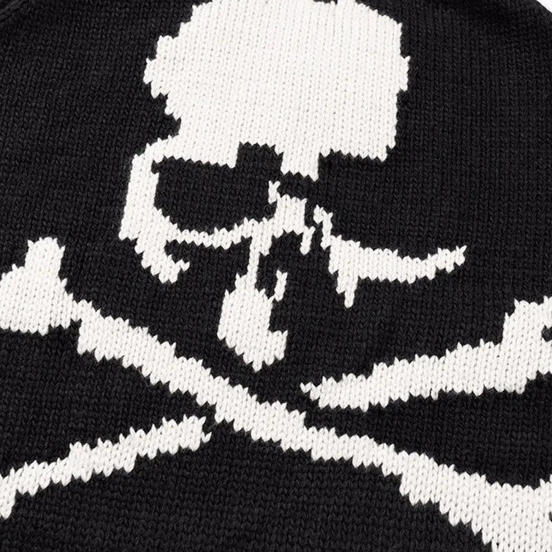 Start From The Dark Skeleton Sweater