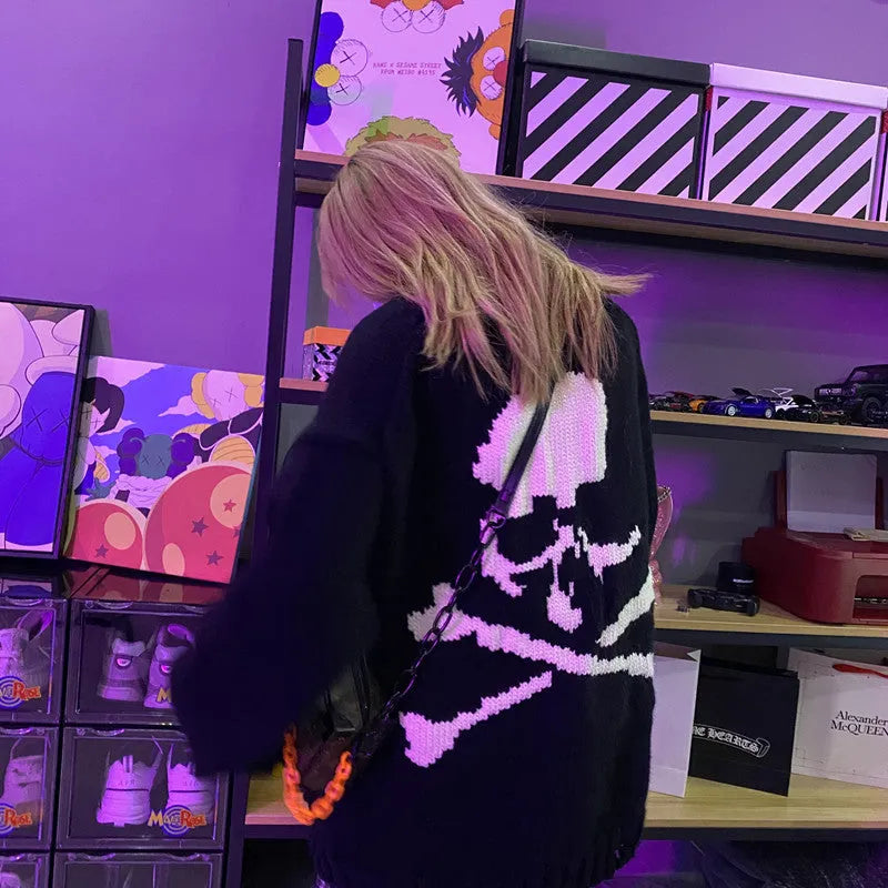 Start From The Dark Skeleton Sweater