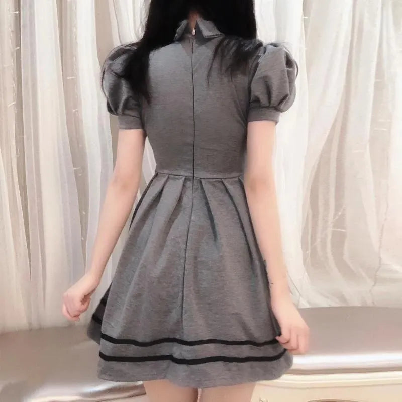 Sweet Sexy Heart Short Sleeve Polo Dress