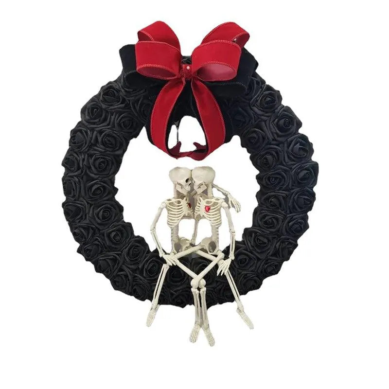 Skeleton Lovers Gift Wreath