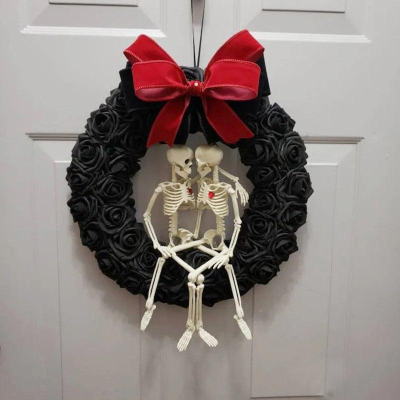 Skeleton Lovers Gift Wreath
