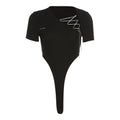 Lost In Diamond Short Sleeve Bodysuit