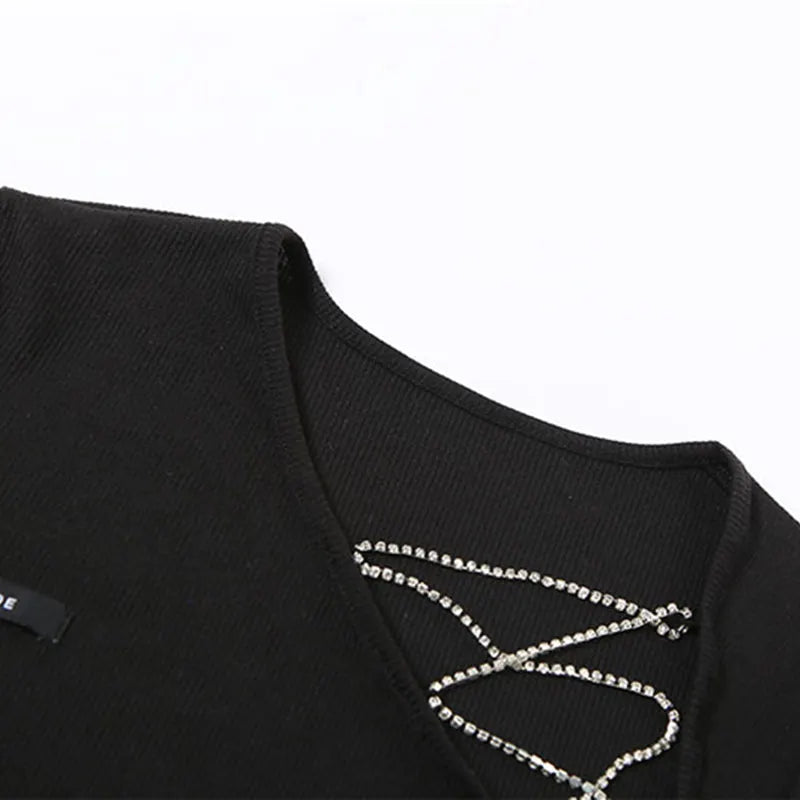 Lost In Diamond Short Sleeve Bodysuit