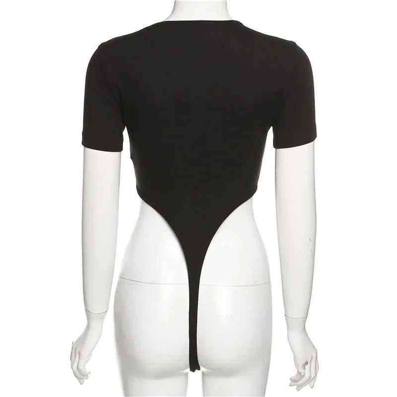 Lost In Diamond Short Sleeve Bodysuit