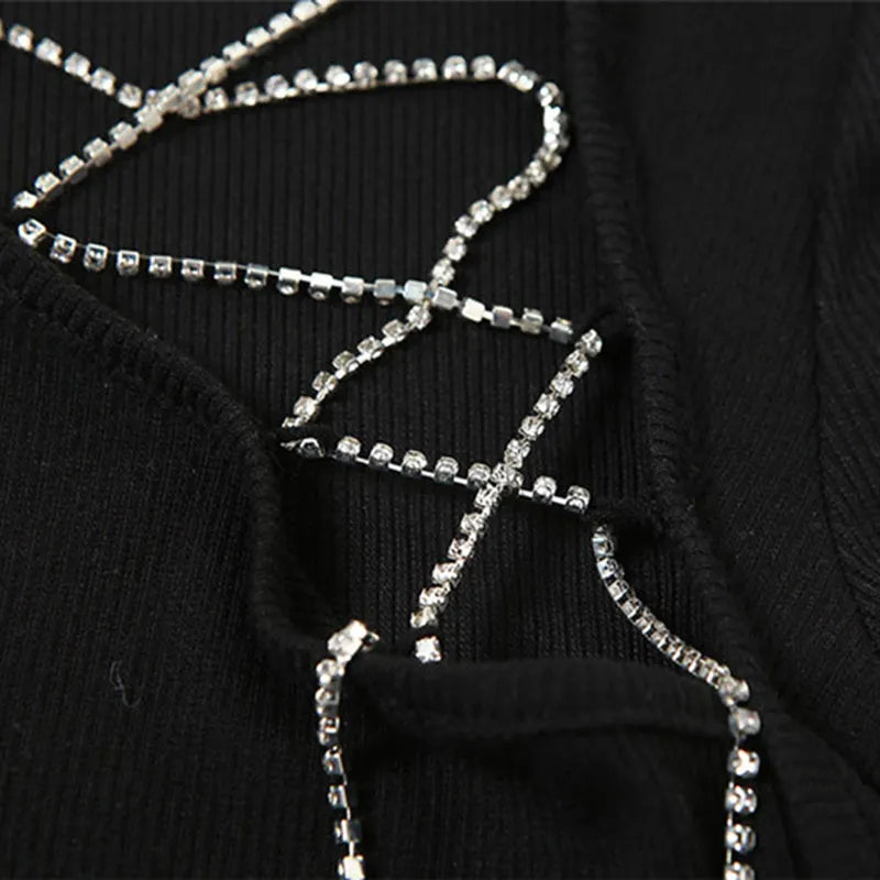 Lost In Diamond Short Sleeve Bodysuit