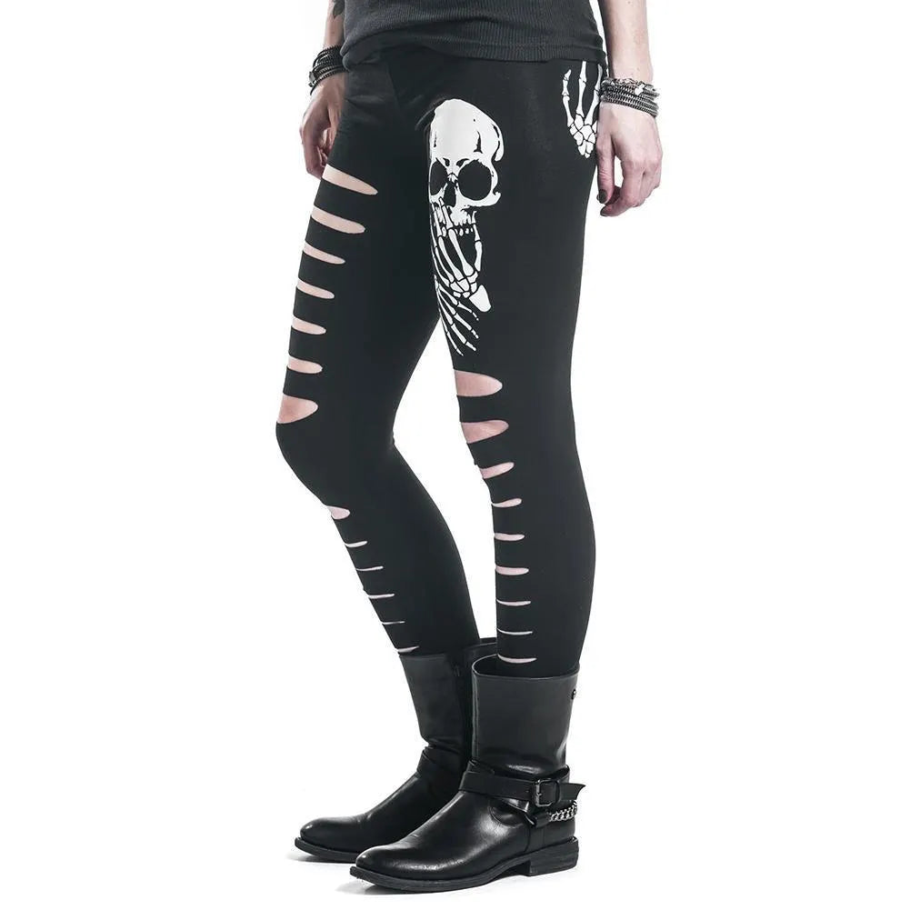 Skull Hollow Leggings