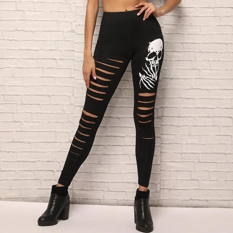 Skull Hollow Leggings