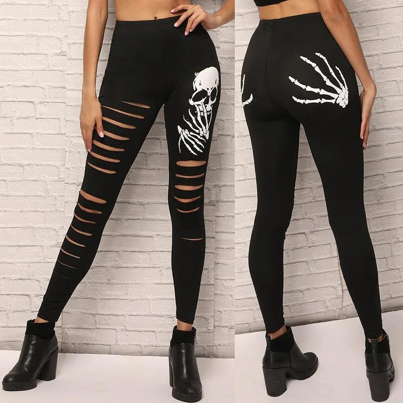 Skull Hollow Leggings