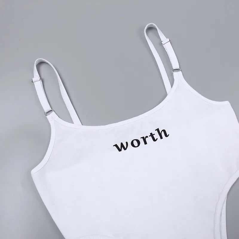 Worth It Goth Punky Bodysuit