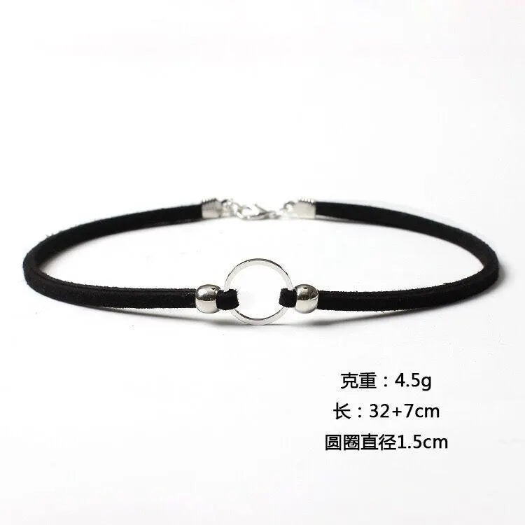 Velvet Ring Choker