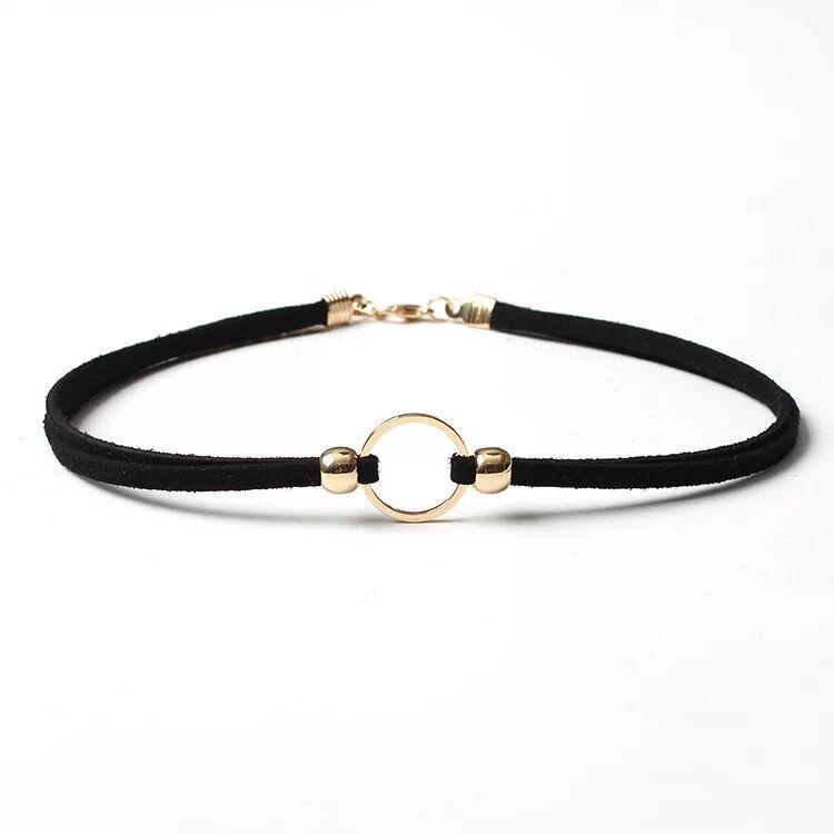 Velvet Ring Choker