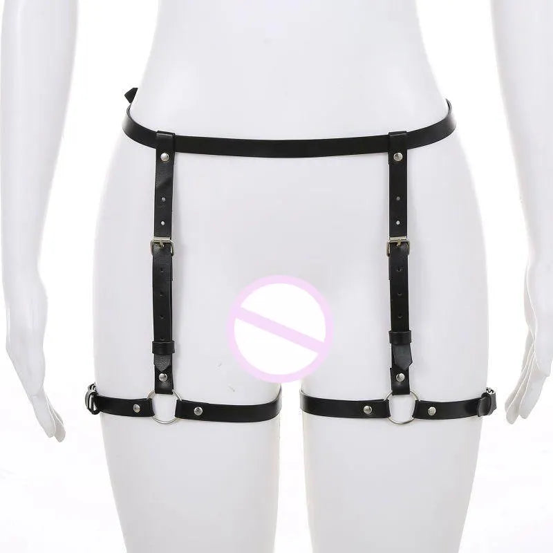 I Am A Fox Mask Harness Belt Set