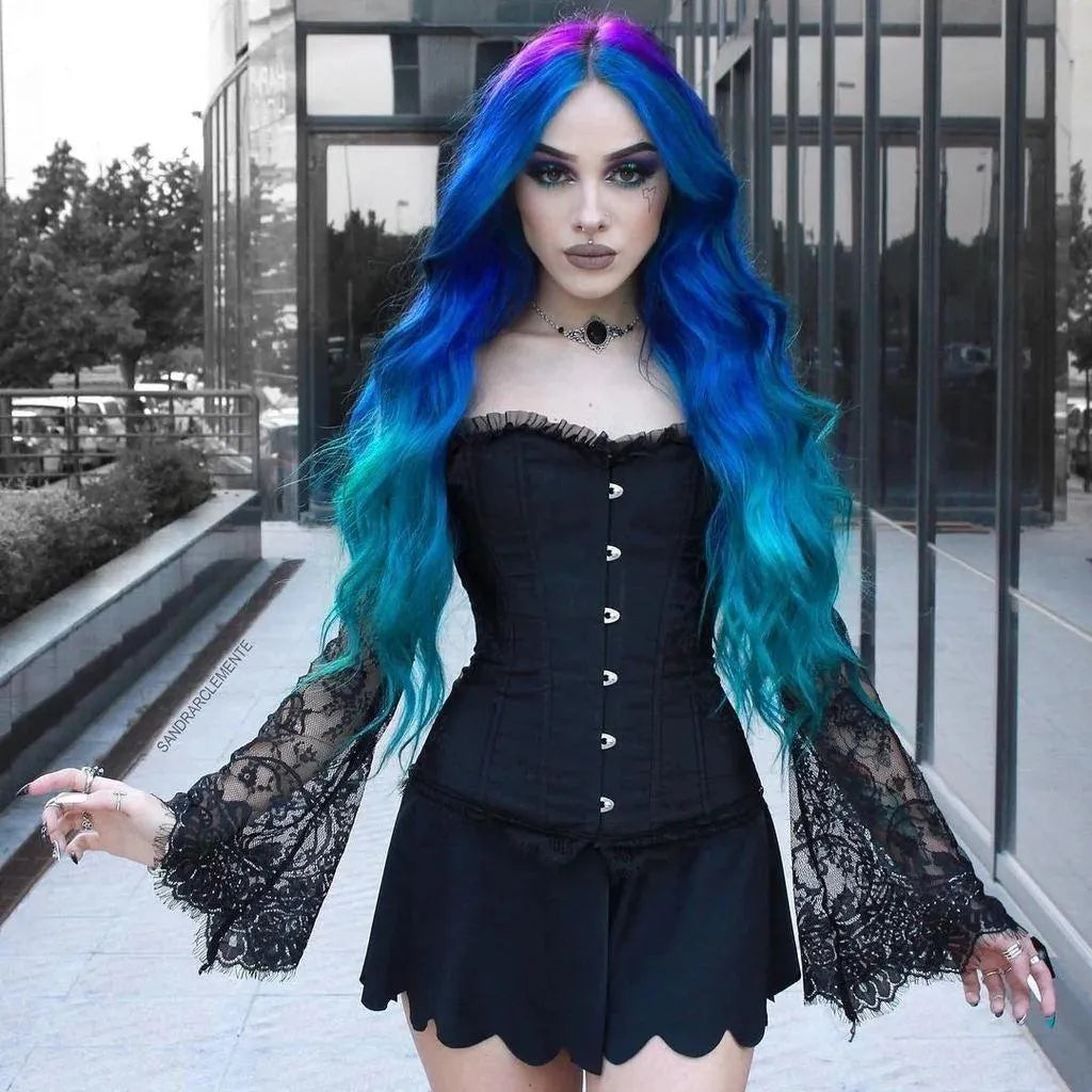 Off Shoulder Lace Corset Top