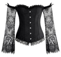 Off Shoulder Lace Corset Top