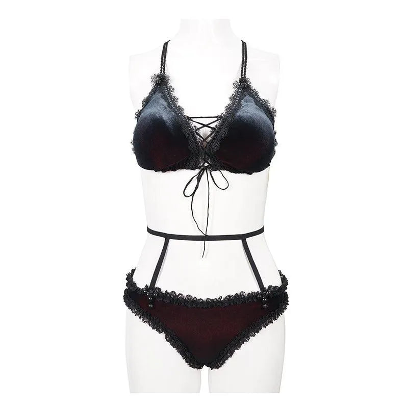 Charming Feels Velvet Bikini