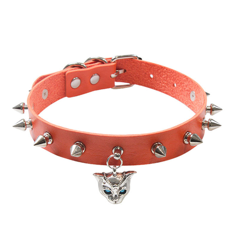 Bobby Doll Cat Spiky Choker