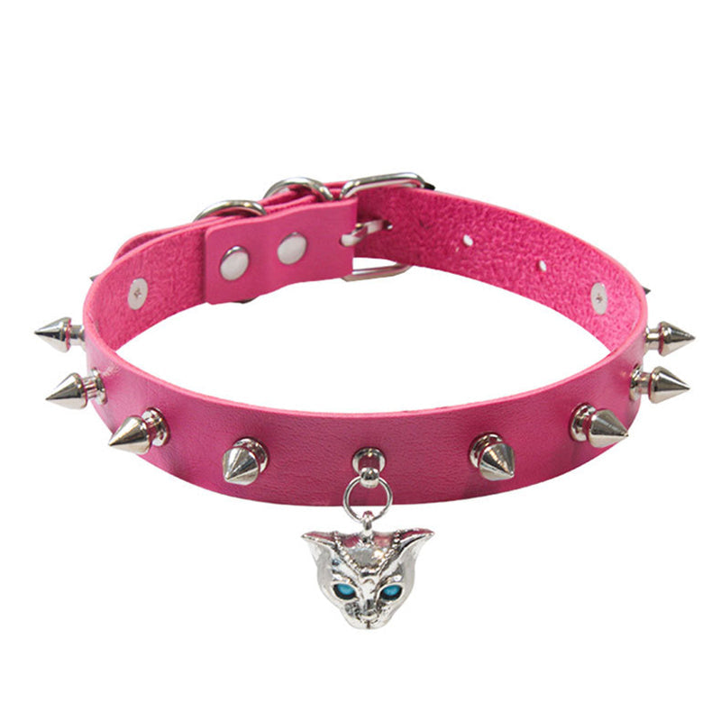 Bobby Doll Cat Spiky Choker
